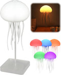LED Cute Jellyfish Lamp Night Light with Dancing Legs, Hanging & Base